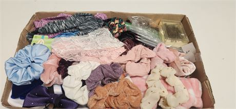 Lot Of Various Hair Scrunchies