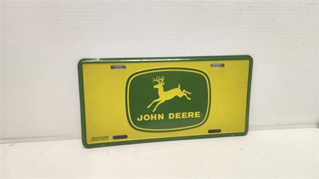 John Deere Metal Sign