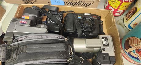 Lot Of Various Cameras
