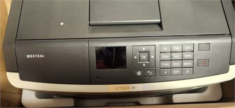Lexmark Printer. NOT TESTED