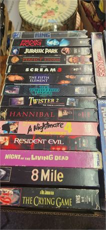 Lot Of VHS Tapes