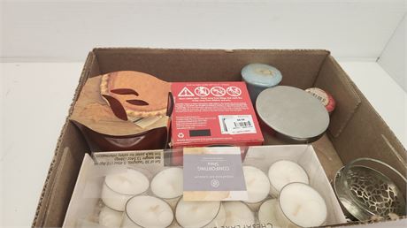 Lot Of Various Candles