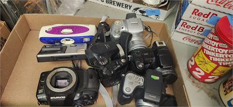 Lot Of Various Cameras
