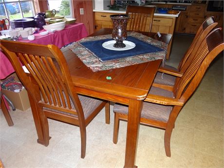 Table and chairs