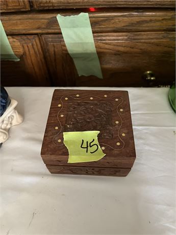 Wood Box of Keys