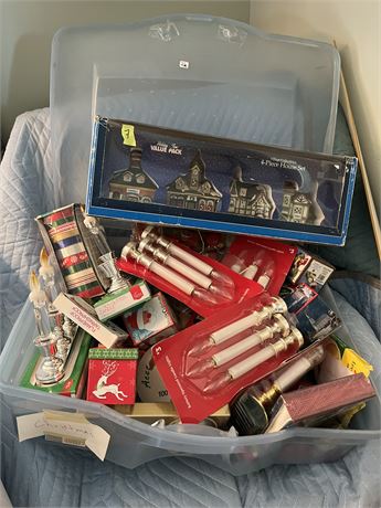 Christmas Decor Lot