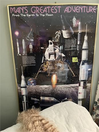Space Poster, Framed