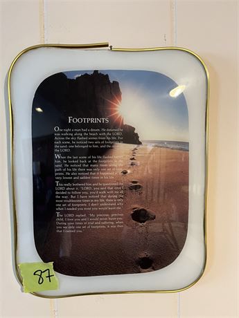 "Foot Prints" Wall Decor