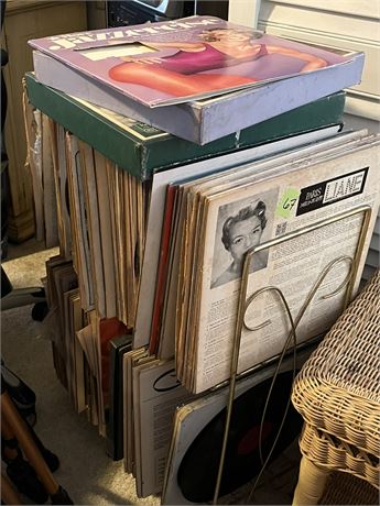 Records and Record Stand