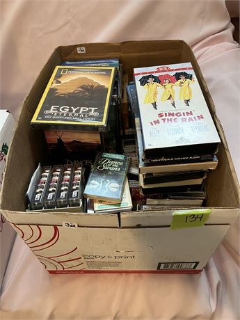 Cassettes, VHS