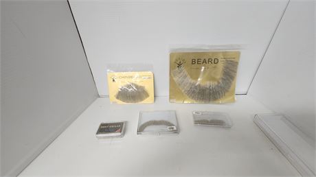 Beards, Mustaches, Fake Gold Grill, Misc.