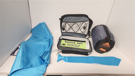 Heated Sleeping Bag Liner, 8/10 Boys Tie & formal, lunch Tote