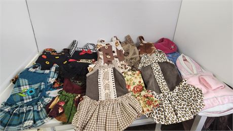 Lot Of XS Dog Clothes