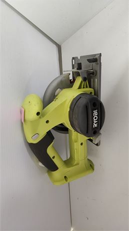 Ryobi Rechargeable Circular Saw. Works NO CHARGER OR BATTERIES INCLUDED