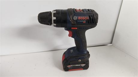 Bosch Rechargeable Drill. NO CHARGER INCLUDED. Has A Battery. NEEDS CHARGED