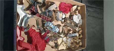 Vintage Metal & Plastic Cookie Cutters