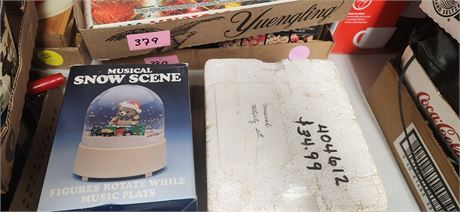 Musical Snow Globe & Music Box