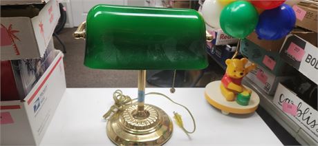 Vintage Bankers Desk Lamp