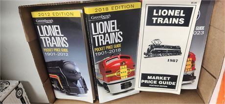 Train Price Guides Books