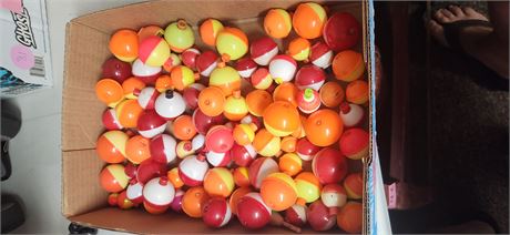 Lot Of Fishing Bobbers