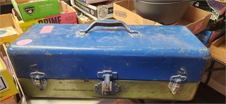 Fishing Tackle Box With Tackle