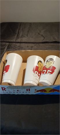 Plastic 7-Eleven NFL Plastic Cups