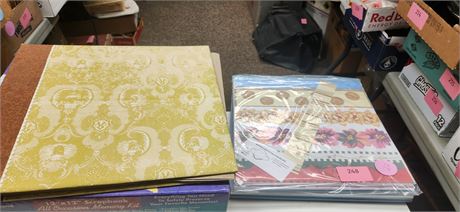Lot Of Scrapbooking Books