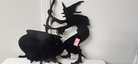 Metal Silhouette Halloween Decoration