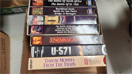 Lot Of VHS Tapes