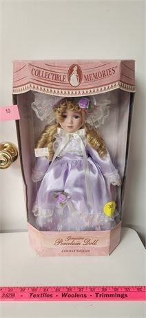 Collectable Memories Porcelain Doll
