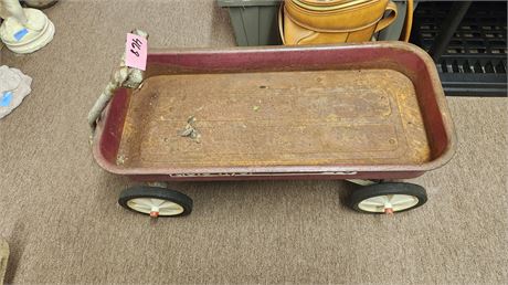 Vintage Radio Flyer 90 Metal Wagon