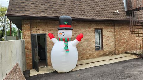 3 Christmas Blow Outdoor Blow Ups