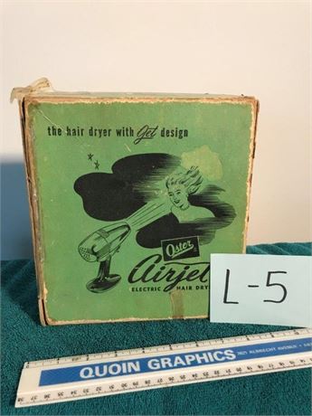 Vintage Oster Airjet Electric Hair Dryer