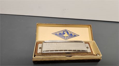 Germany Chromonica Harmonica & Original Box