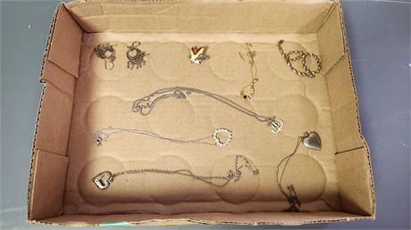 Lot Of Sterling Silver Jewelry