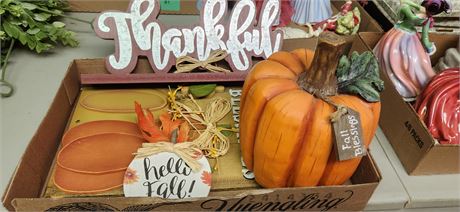 Lot Of Fall Decorations