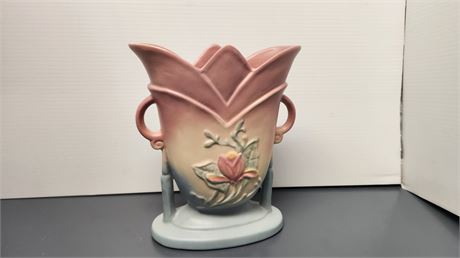 Hull Art Pottery Magnolia Pastel Vase