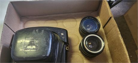 Vintage Praktica Camera & Lens