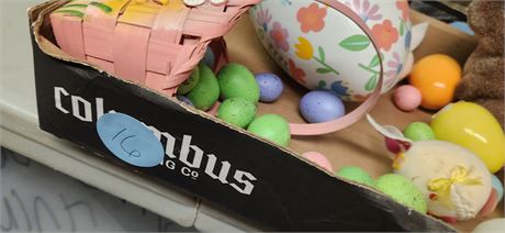 Lot Of Easter Decorations