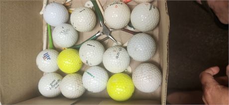 Golf Balls & Golf Tees