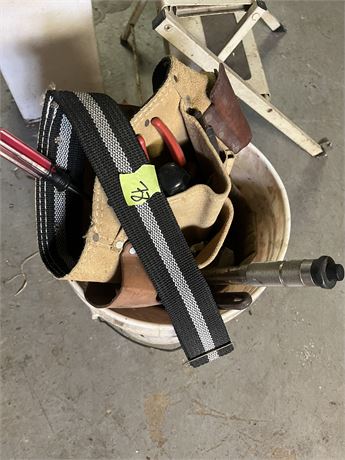 Tool Belt, Tools, Bucket