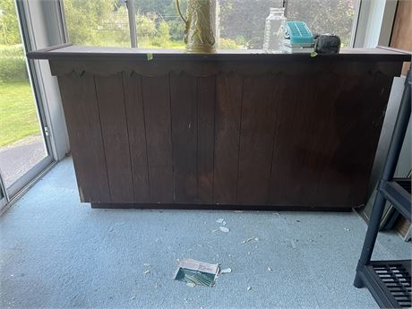 Vintage Wood Bar