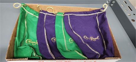 4 Crown Royal Bags