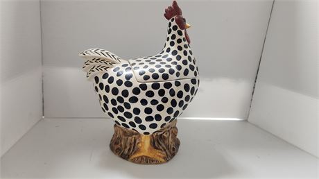 Vintage Rooster Cookie Jar. 13 1/2 Inches Tall