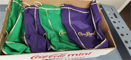 4 Crown Royal Bags