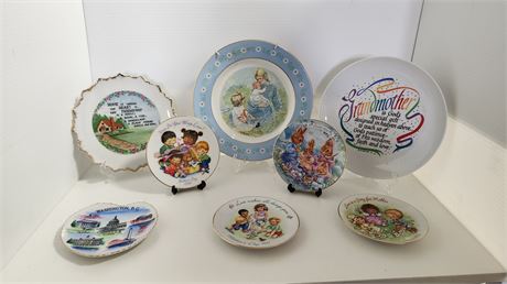 Lot Of Collectable Plates