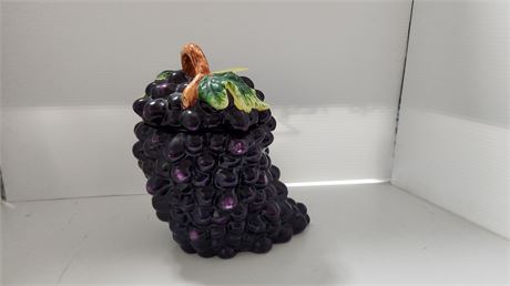 Grape Cookies Jar. Very Unique