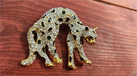 Leopard/Cougar Brooch