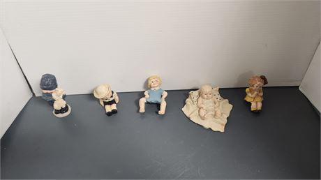Vintage Signed Statues
