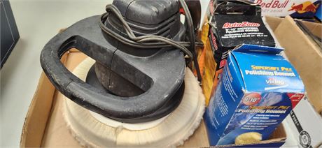 9 5/8 In. Buffer/Polisher & Miscellaneous Items